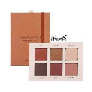 BareMinerals ~ Mineralist Eyeshadow Palette ~ WARMTH ~ 6 Shades ~ 0.24 oz ~ NIB